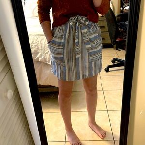 Woman’s Paper Bag Skirt
